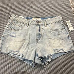 Pacsun high rise denim shorts
